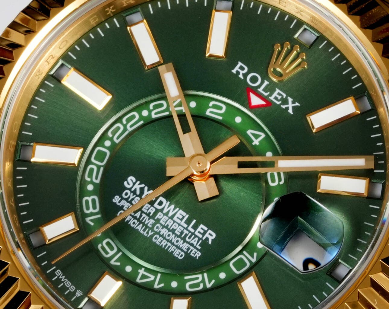 Rolex Blue Watch