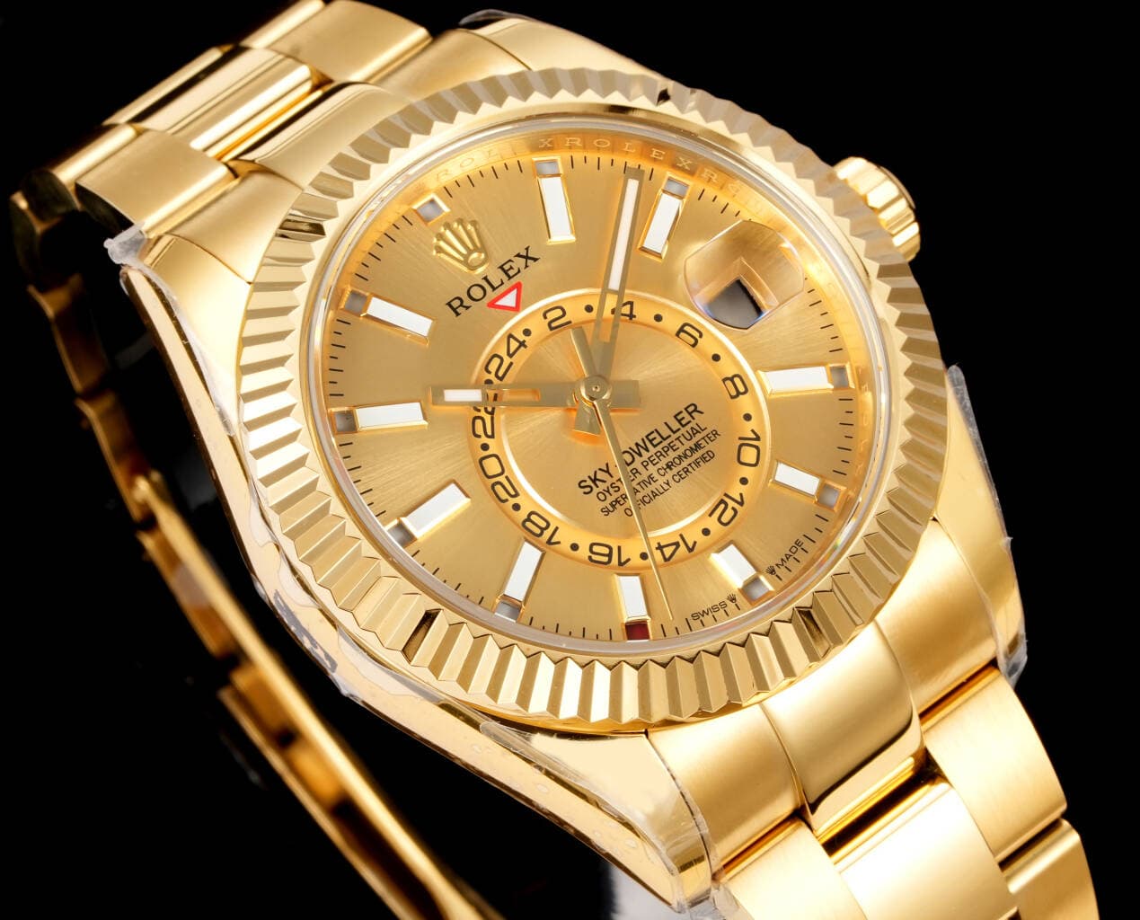 Rolex Blue Watch