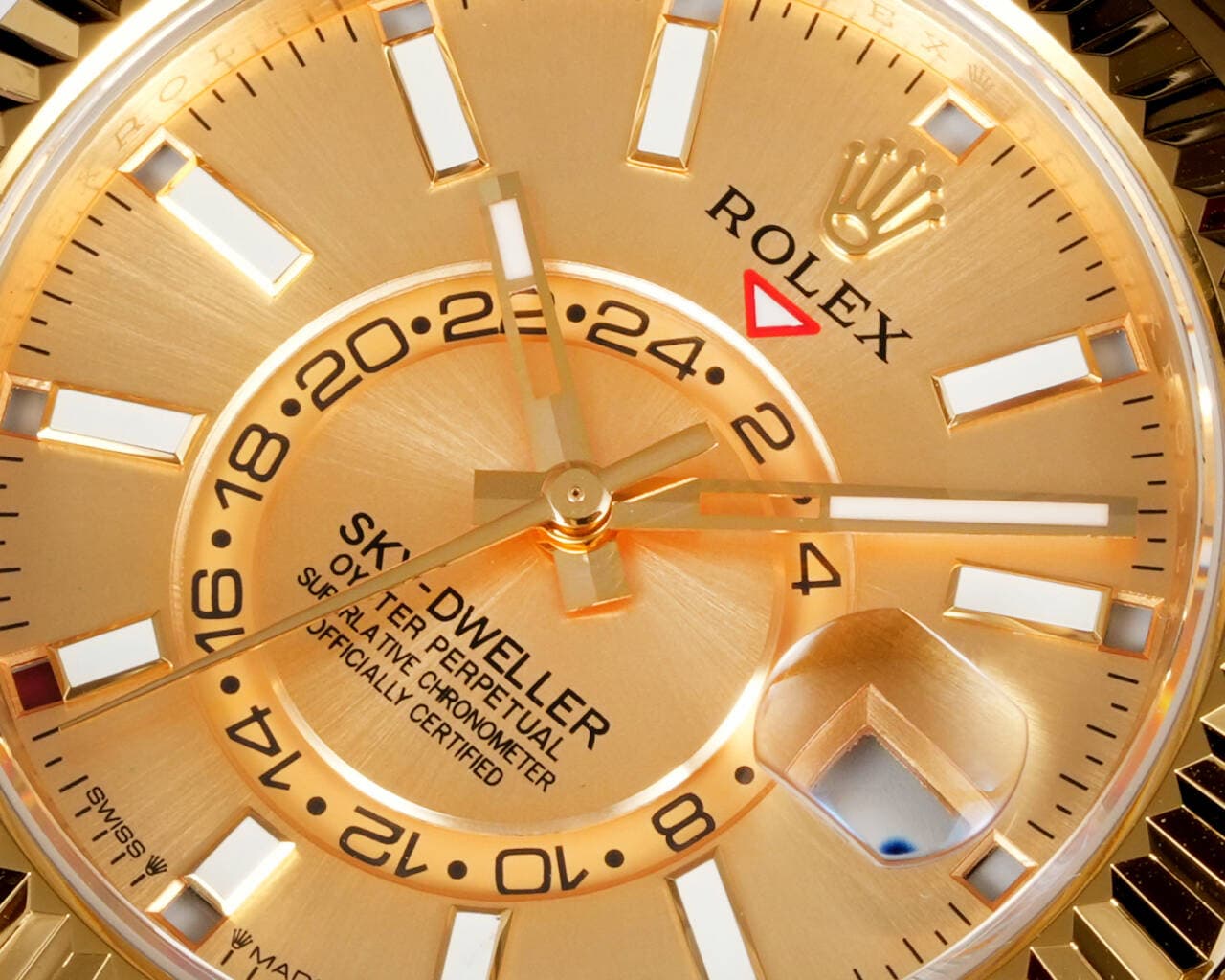 Rolex Blue Watch