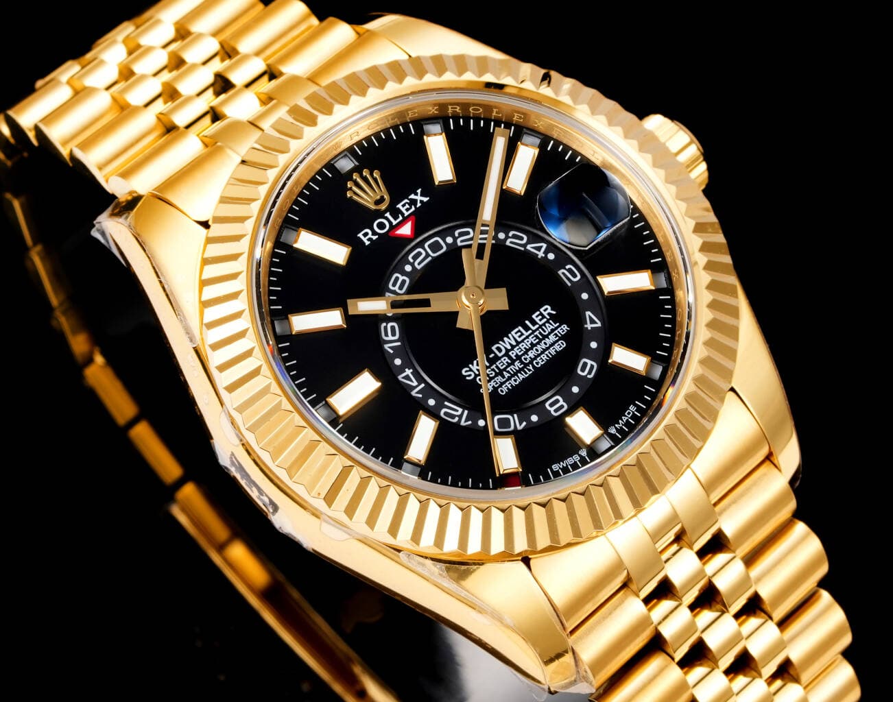 Rolex Blue Watch