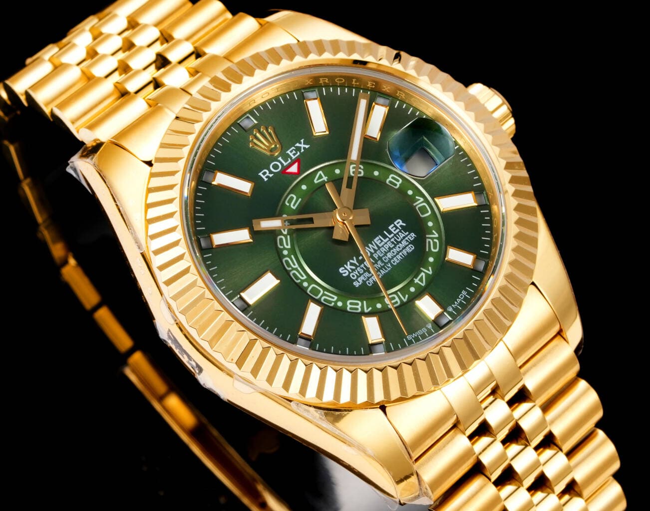 Rolex Blue Watch