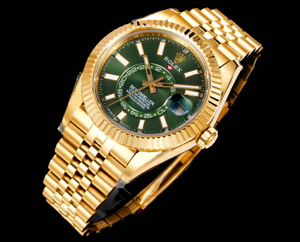 Rolex Blue Watch