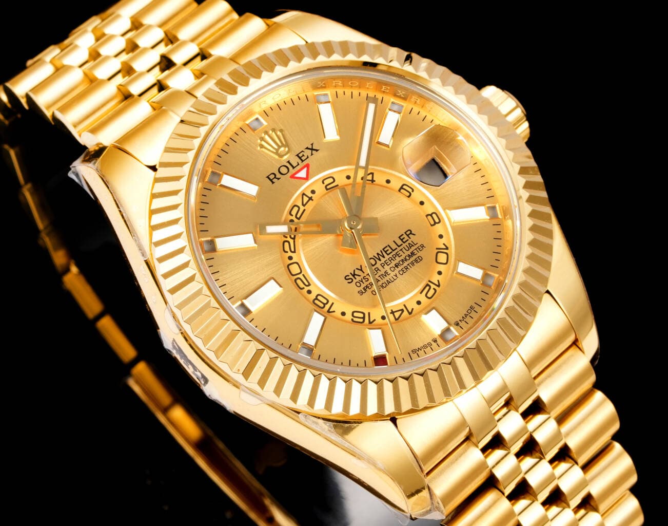 Rolex Blue Watch