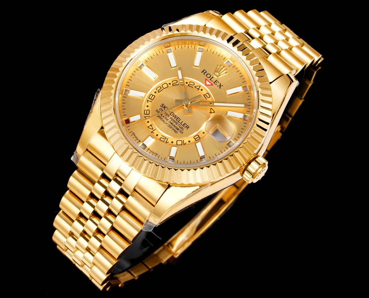 Rolex Blue Watch
