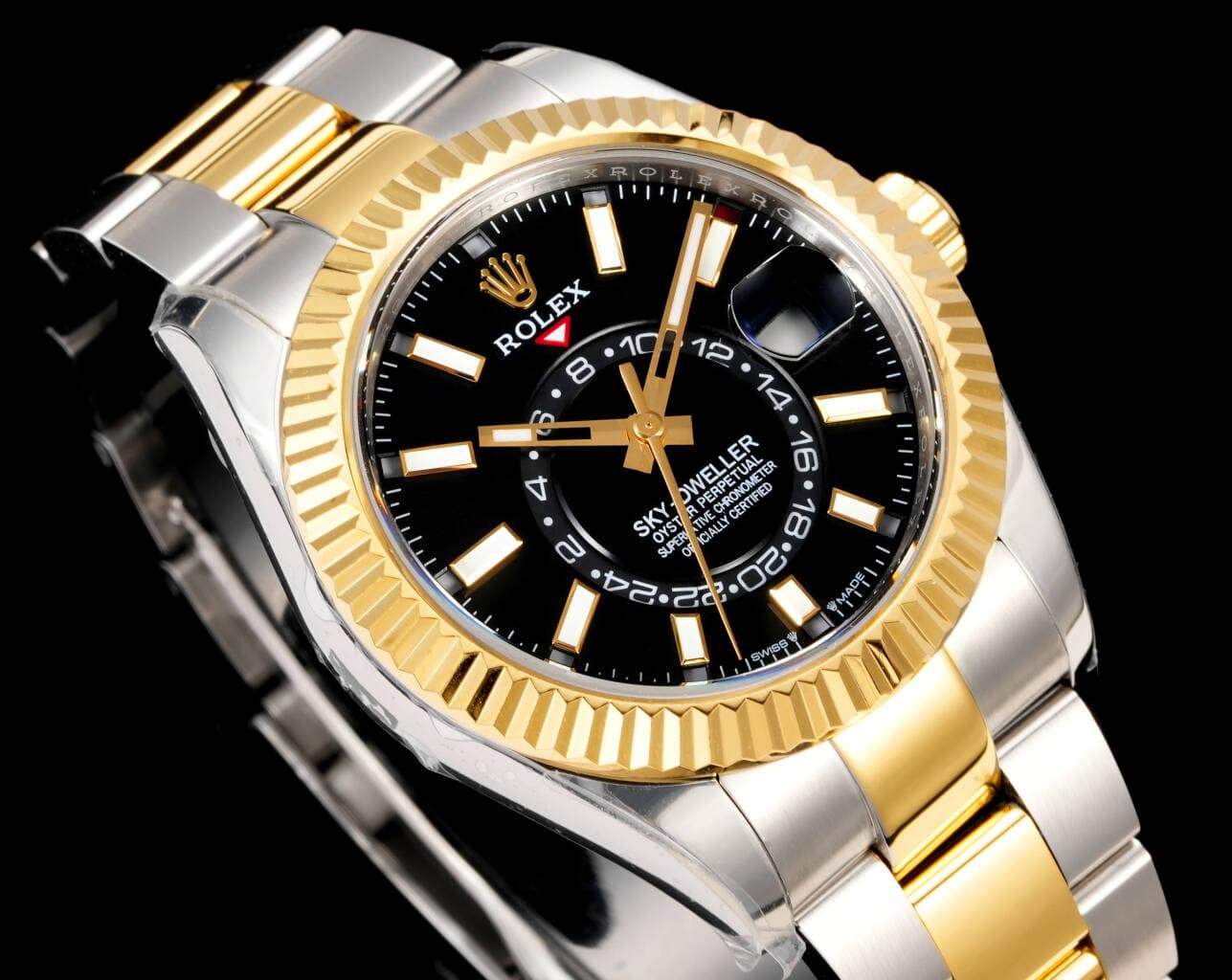 Rolex Blue Watch