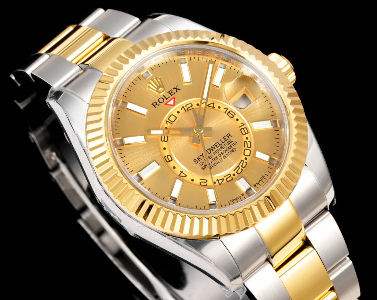 Rolex Blue Watch