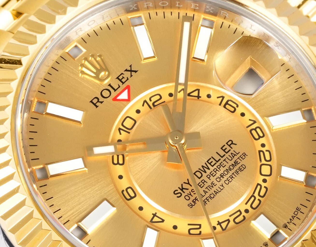 Rolex Blue Watch