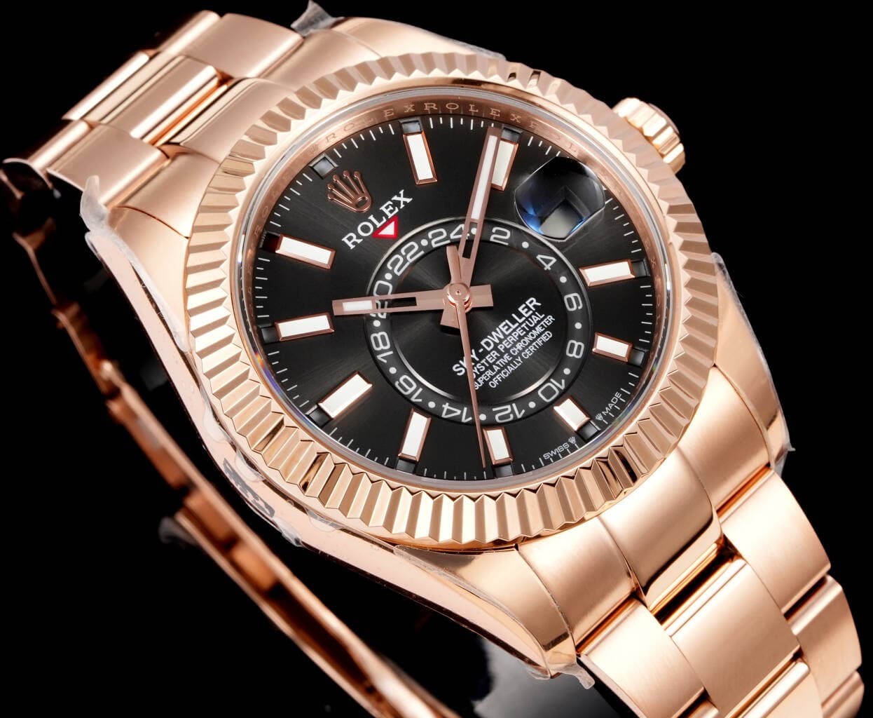 Rolex Blue Watch