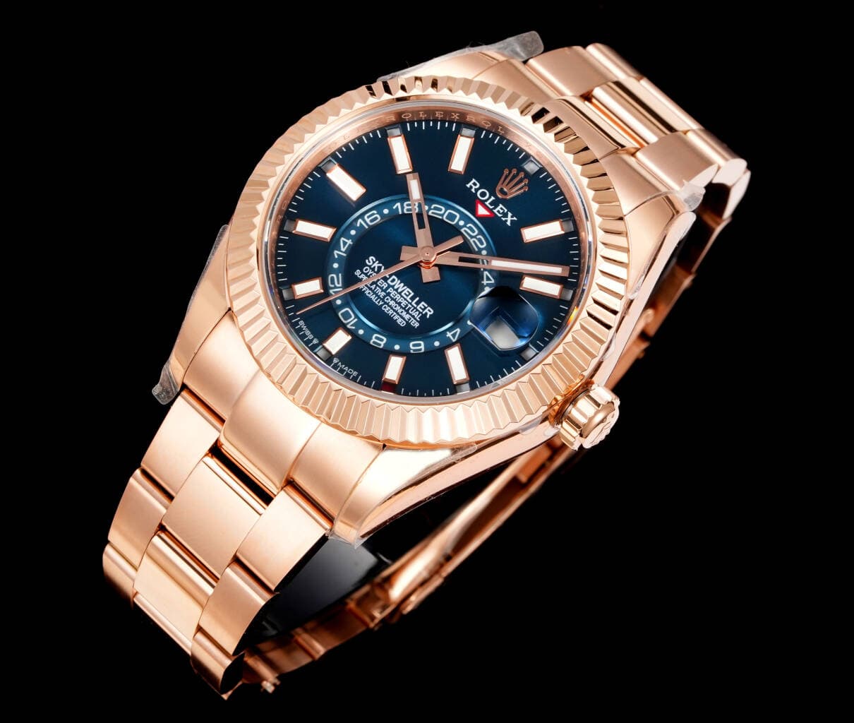 Rolex Blue Watch
