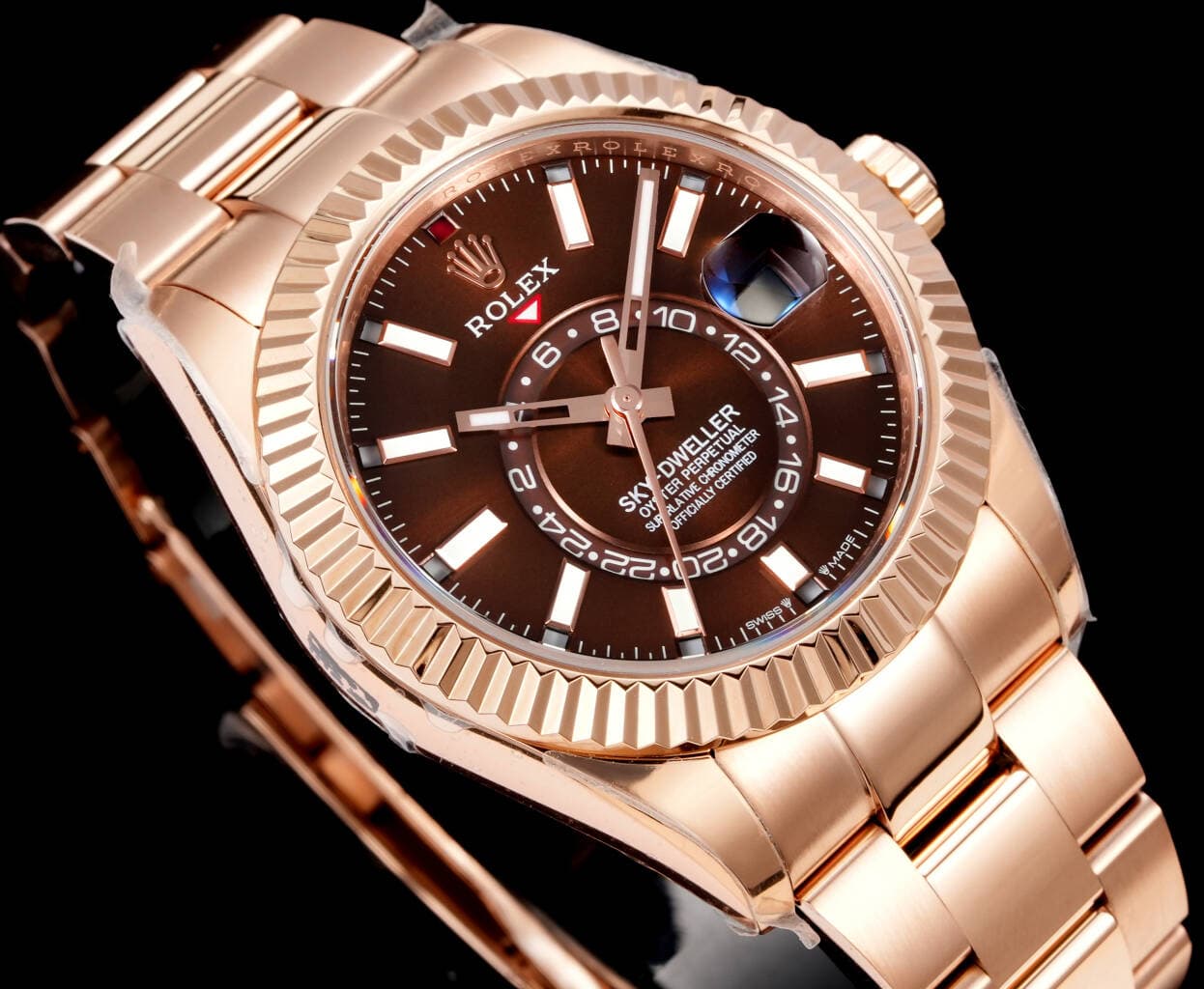 Rolex Blue Watch