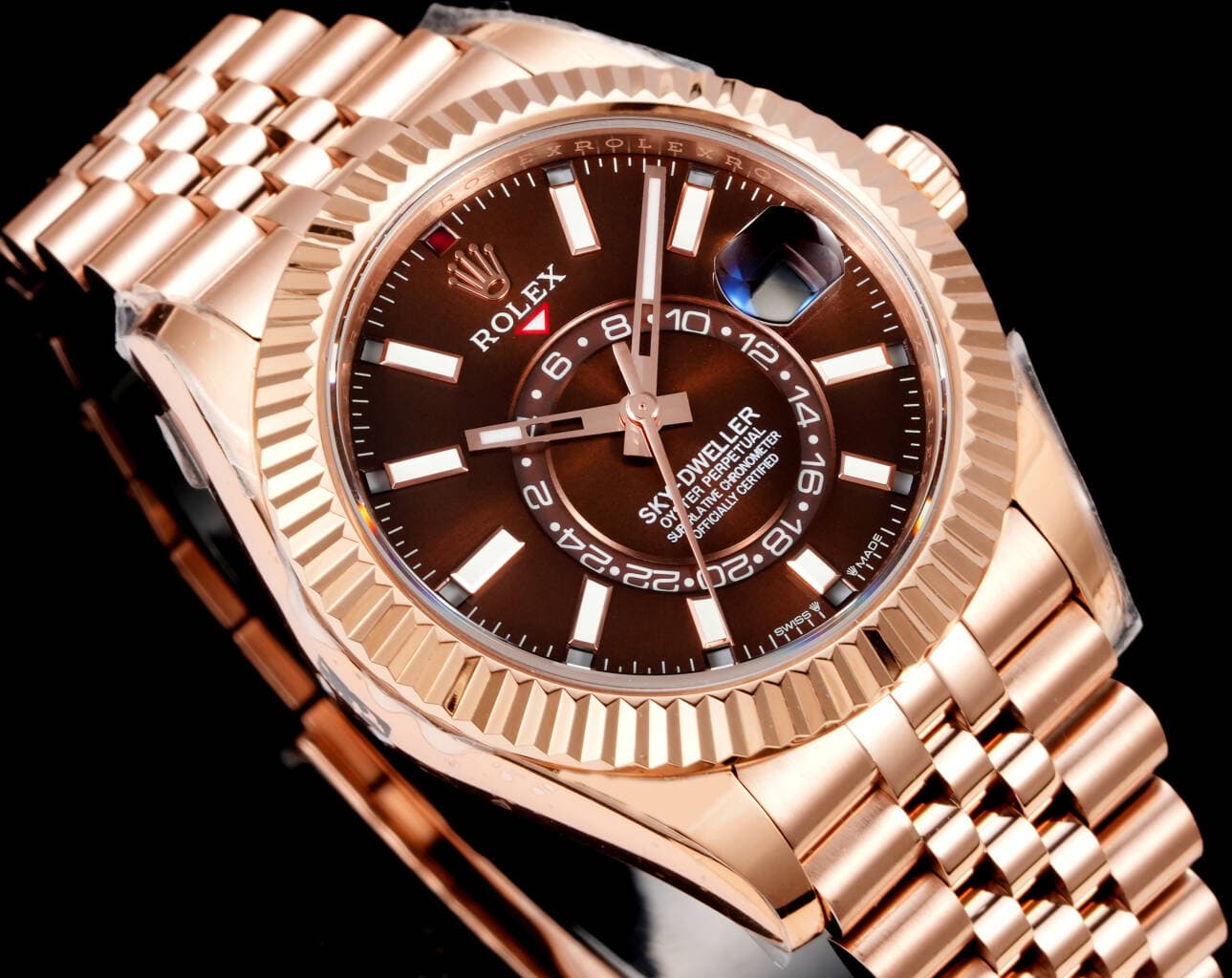 Rolex Blue Watch