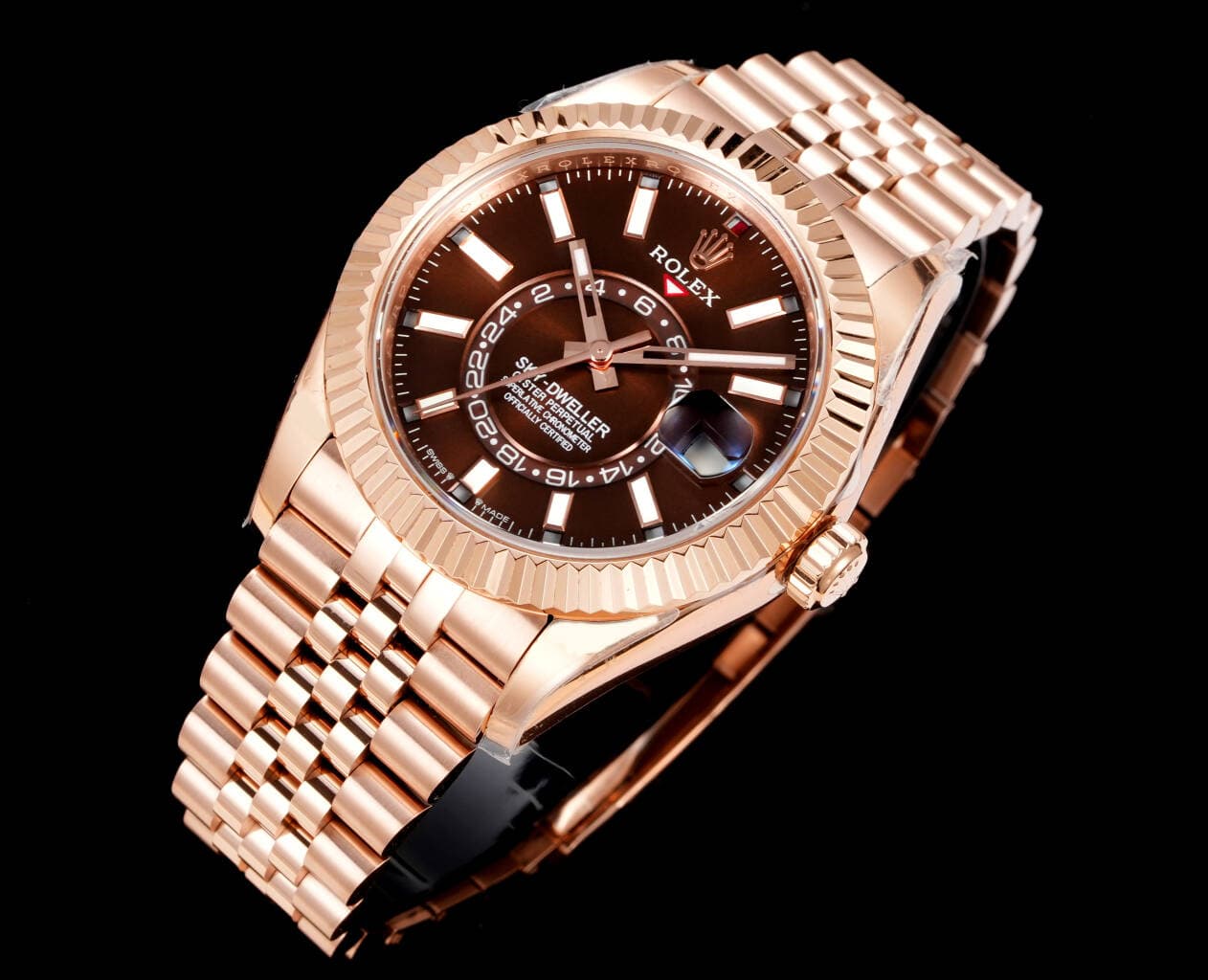 Rolex Blue Watch