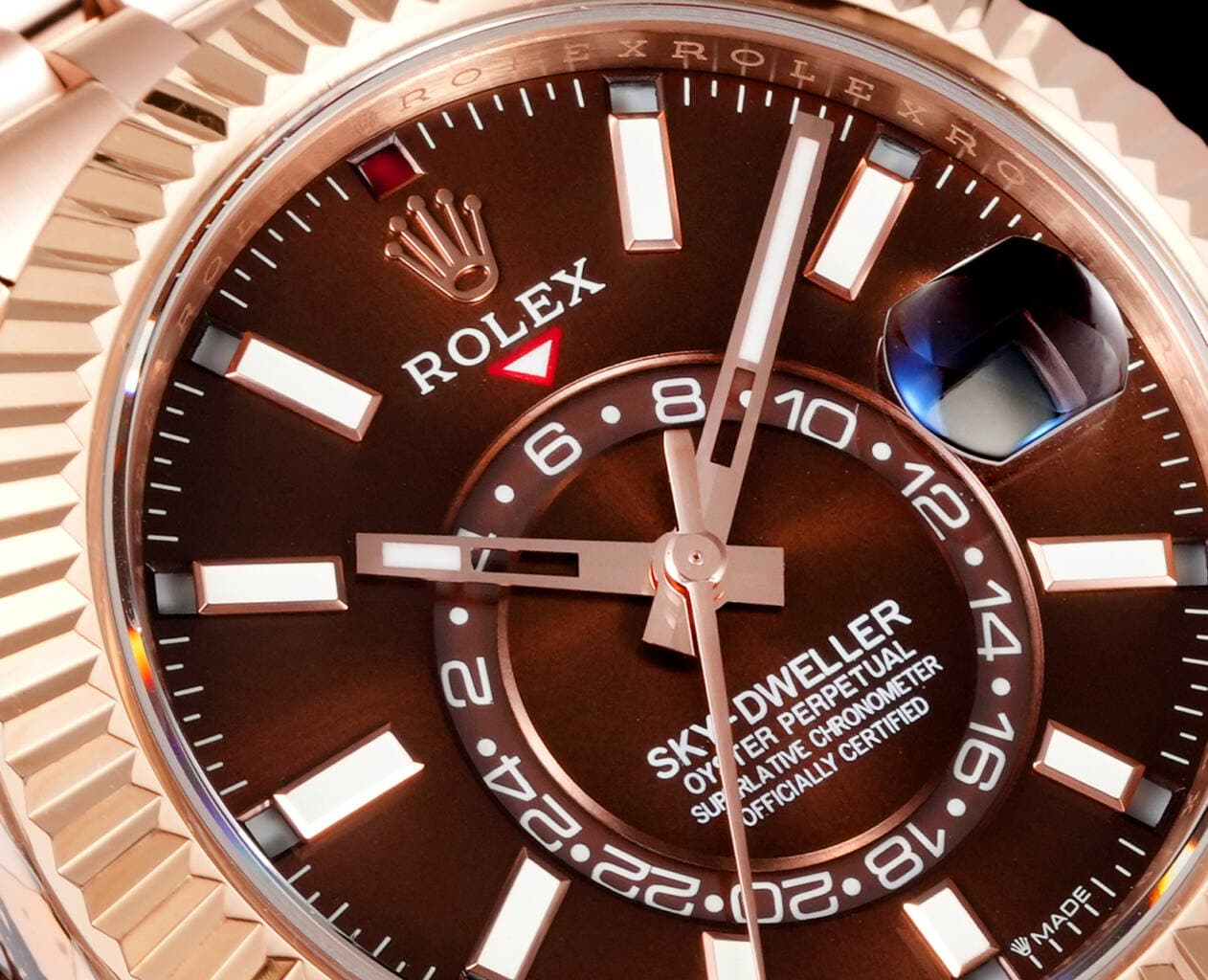 Rolex Blue Watch