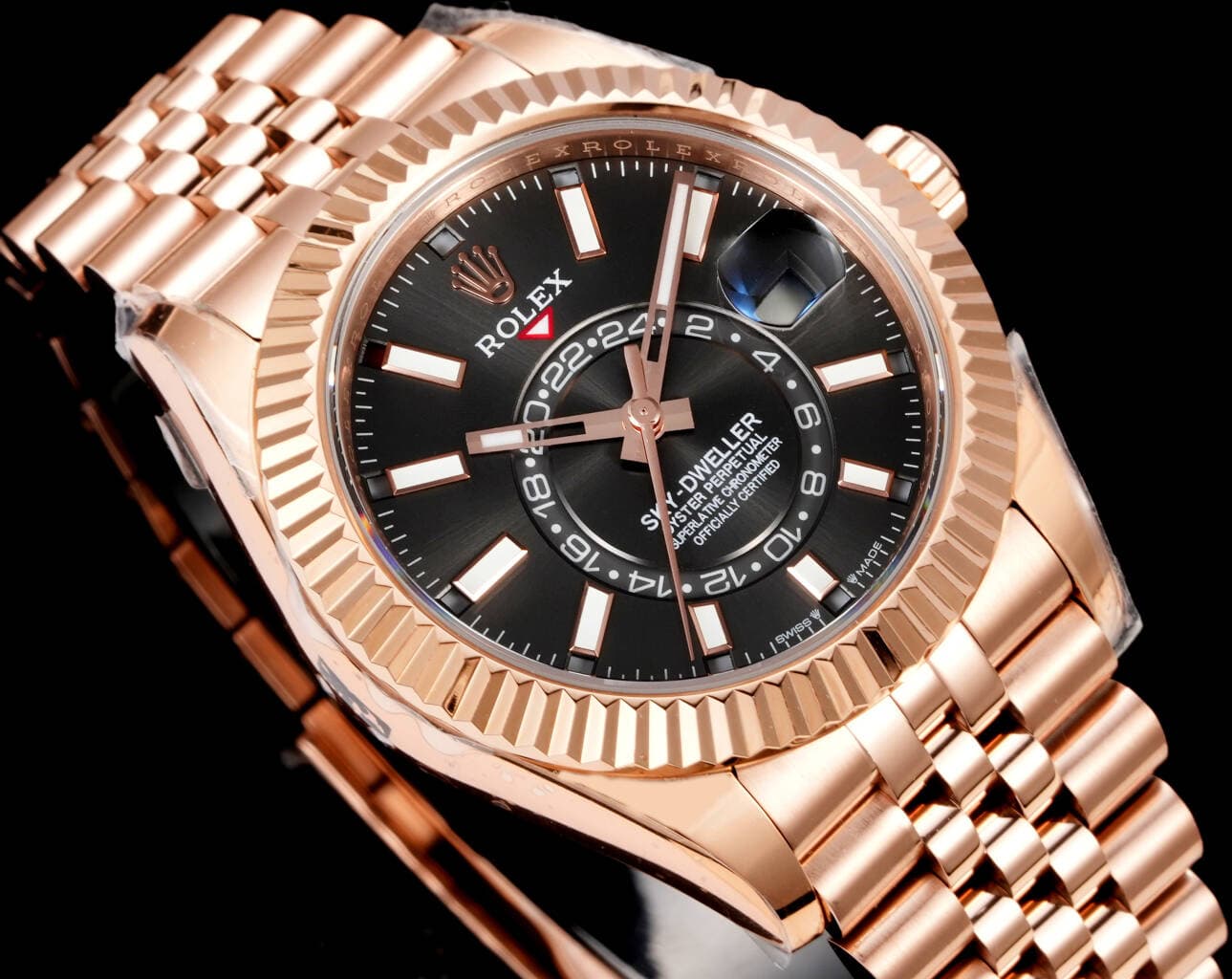 Rolex Blue Watch