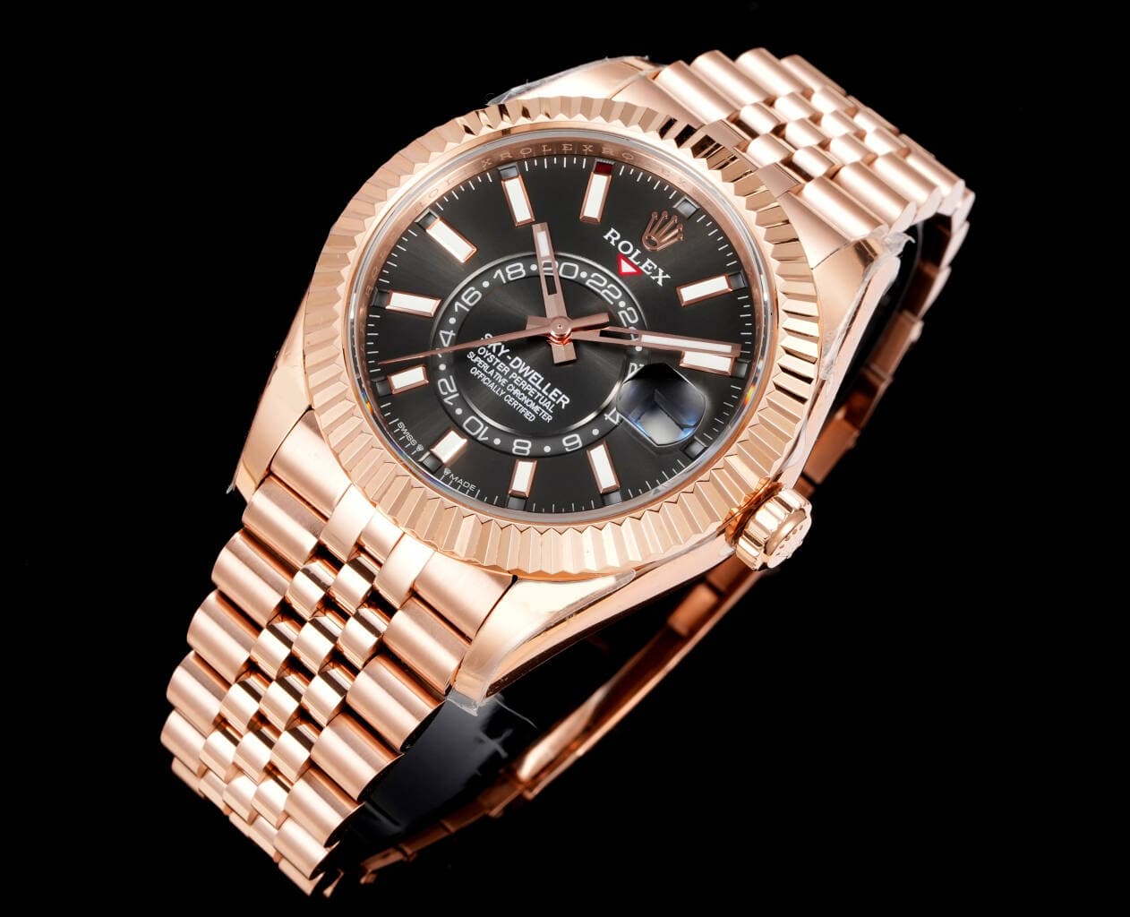 Rolex Blue Watch