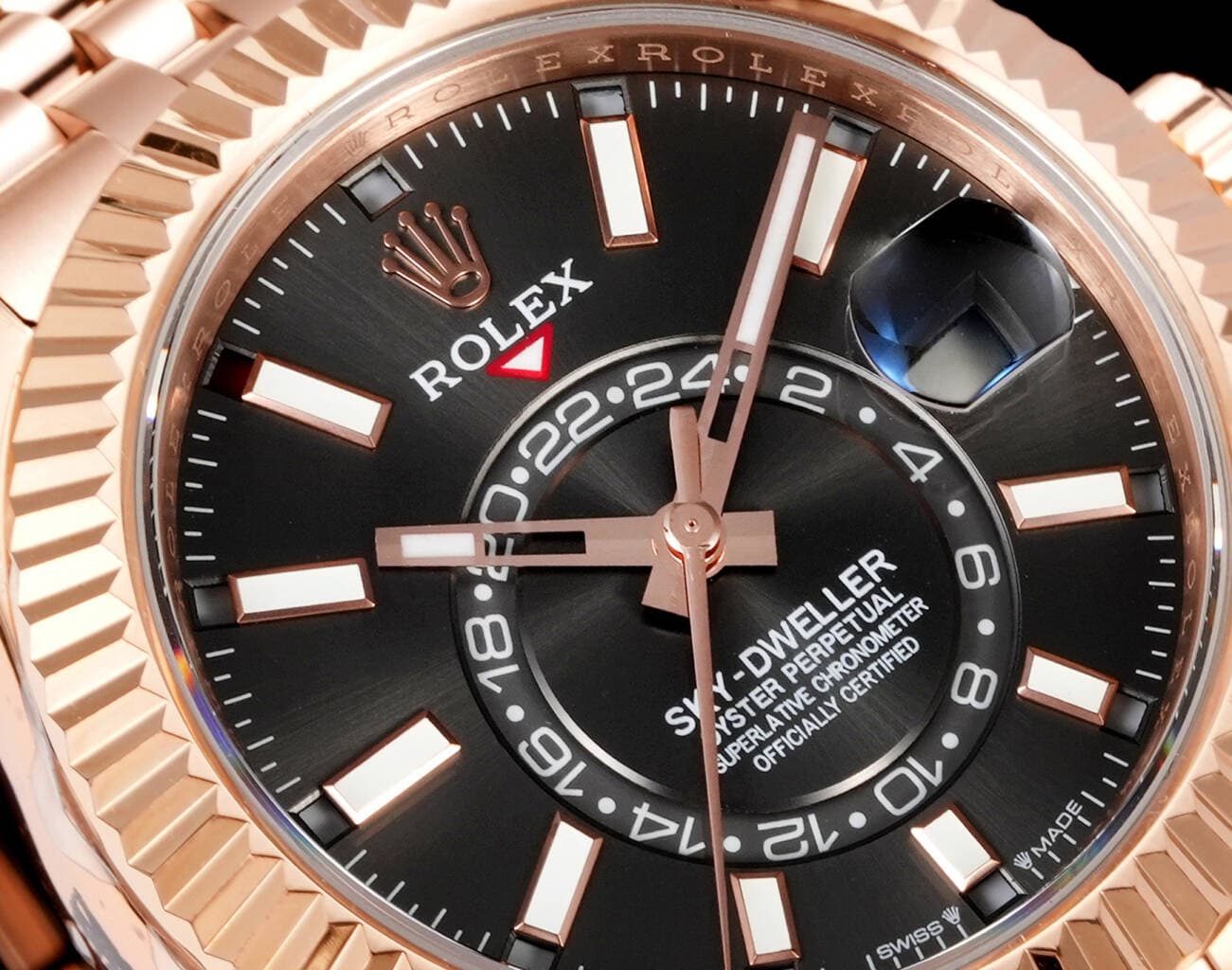 Rolex Blue Watch