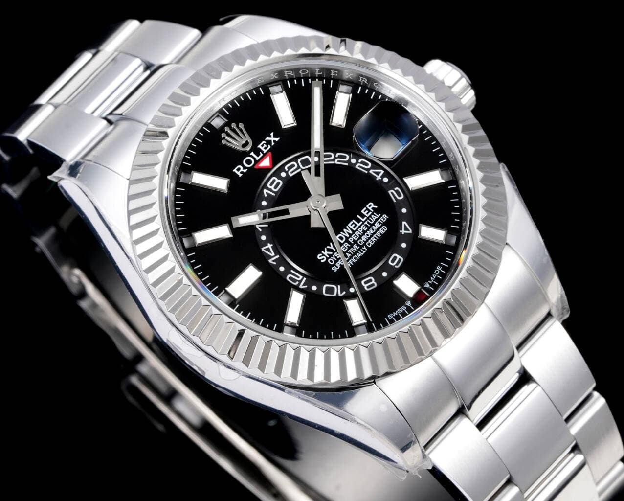 Rolex Blue Watch