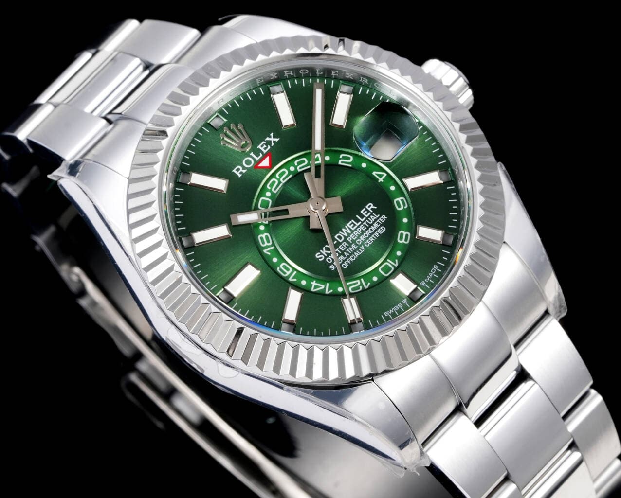 Rolex Blue Watch