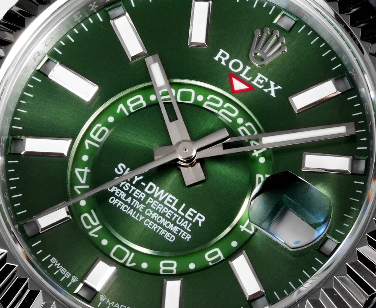 Rolex Blue Watch