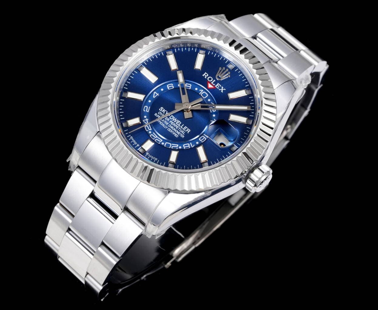 Rolex Blue Watch