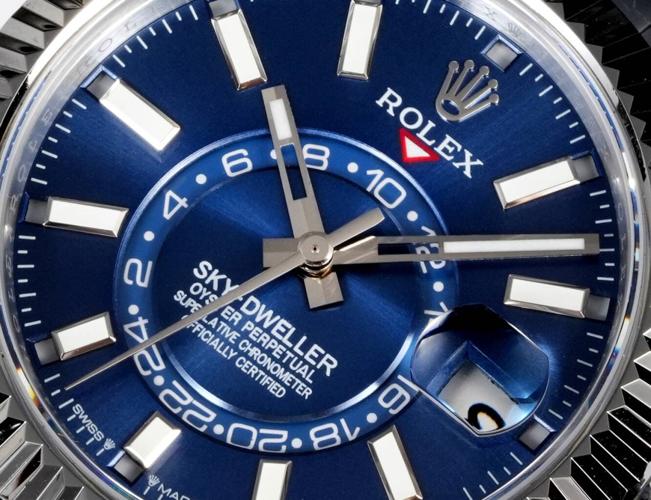 Rolex Blue Watch