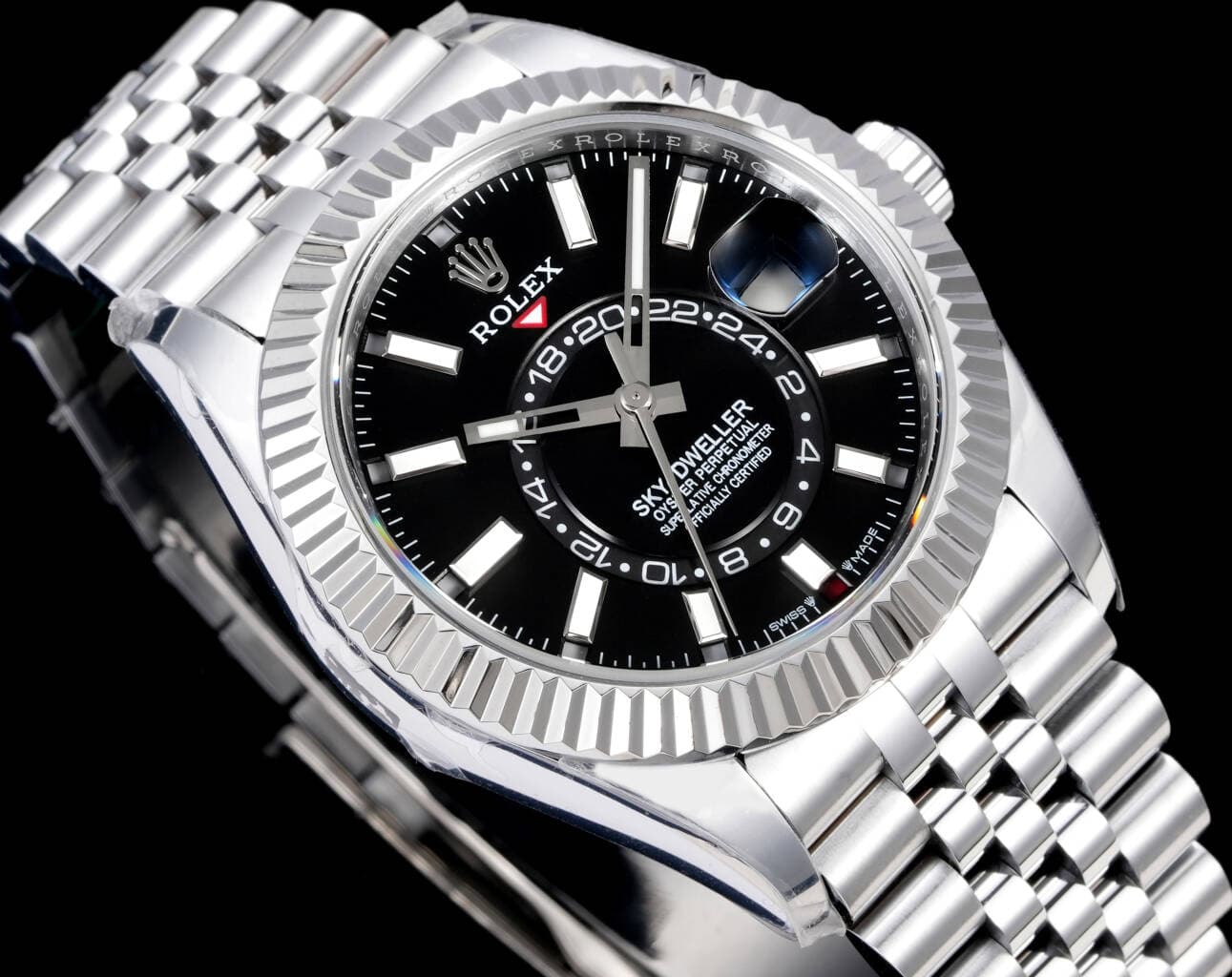 Rolex Blue Watch