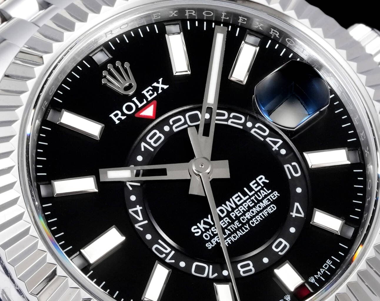 Rolex Blue Watch