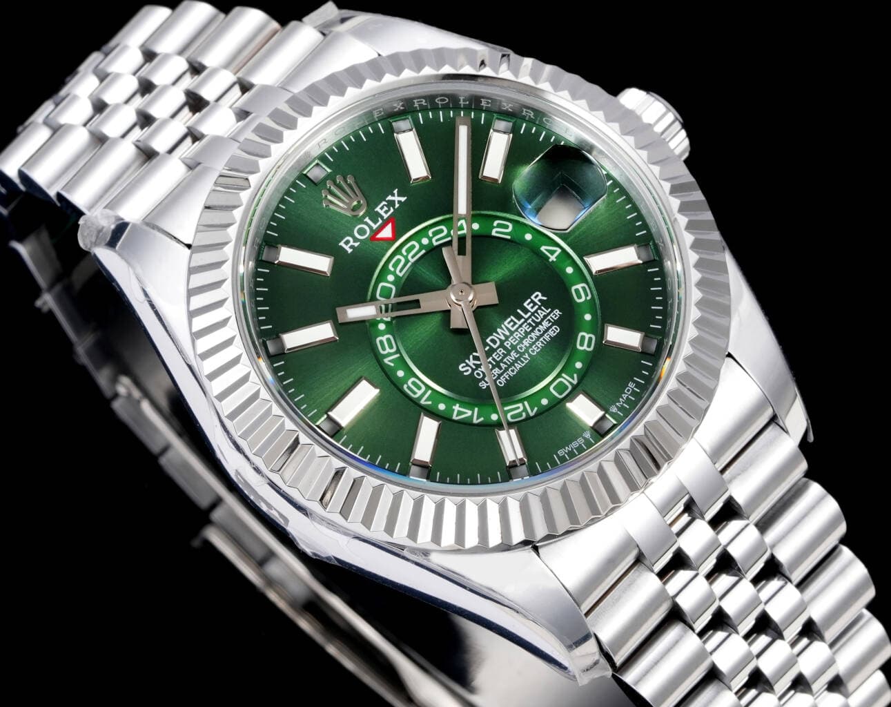 Rolex Blue Watch