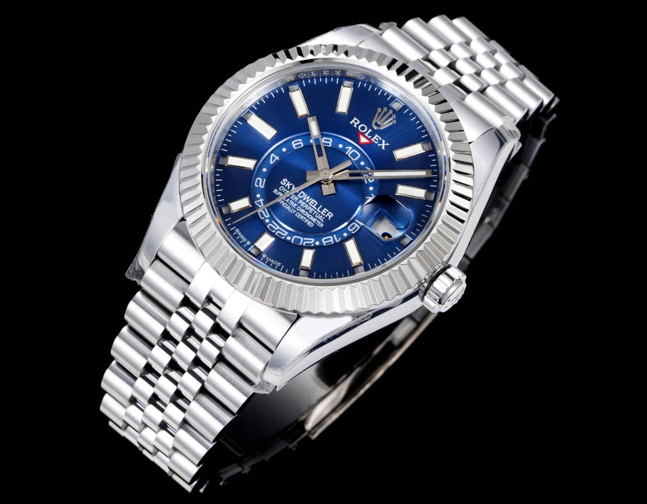 Rolex Blue Watch