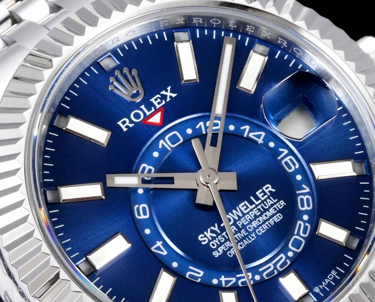 Rolex Blue Watch