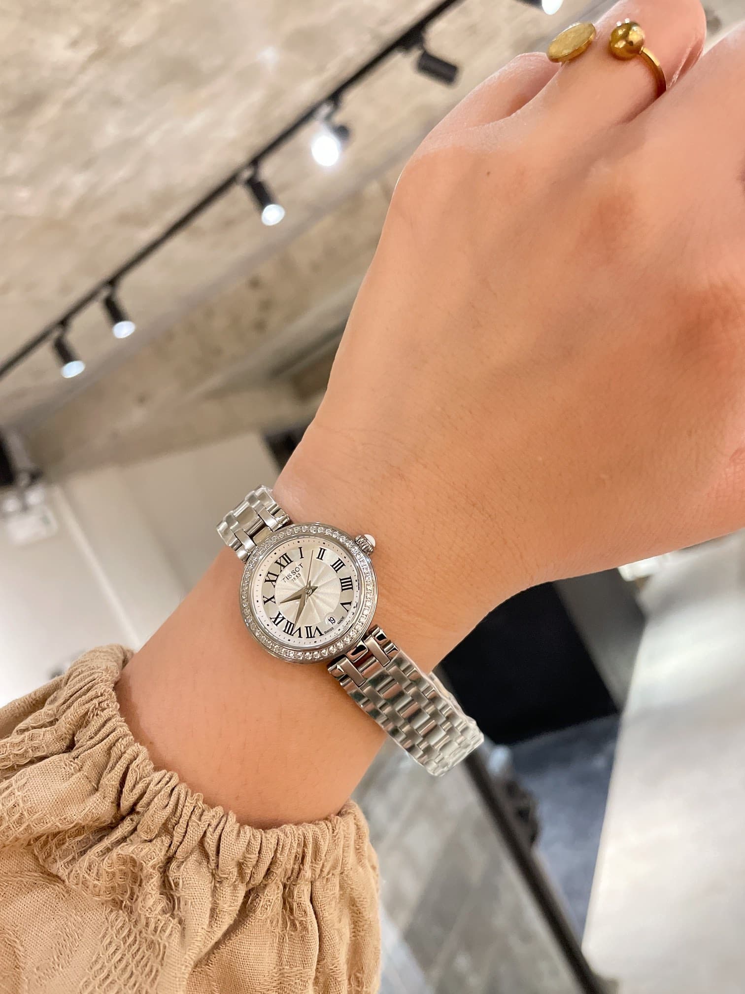 Tissot White Watch