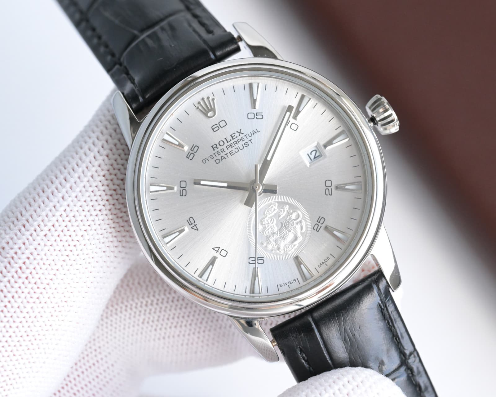 Rolex White Watch