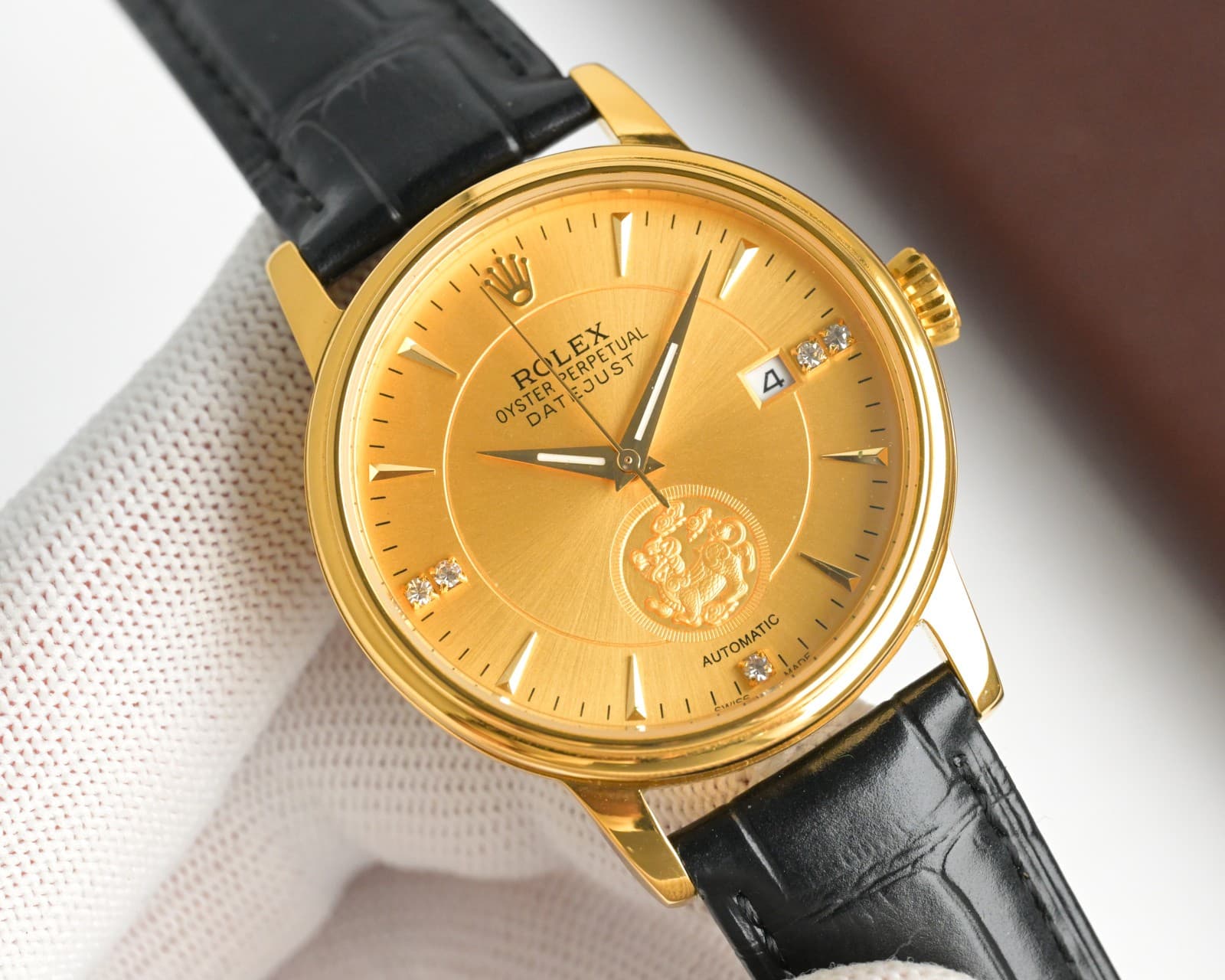 Rolex White Watch