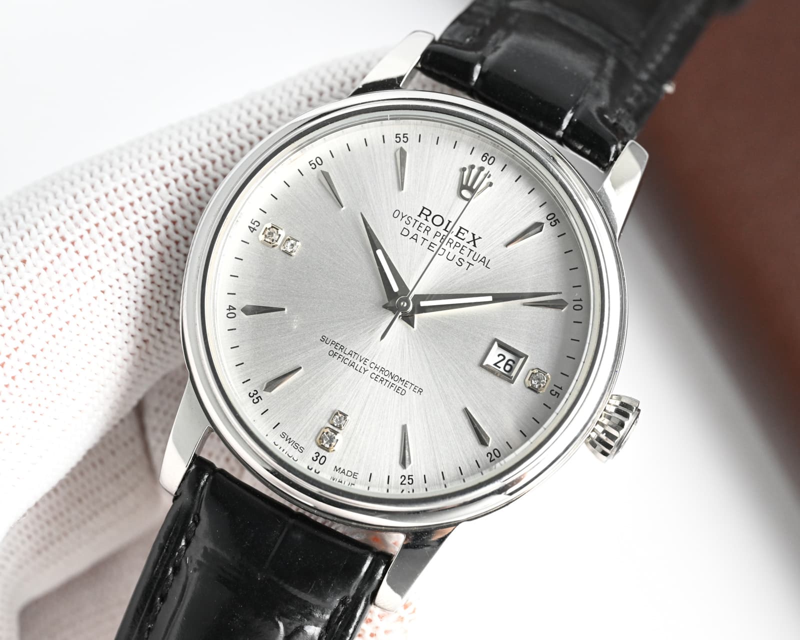 Rolex White Watch