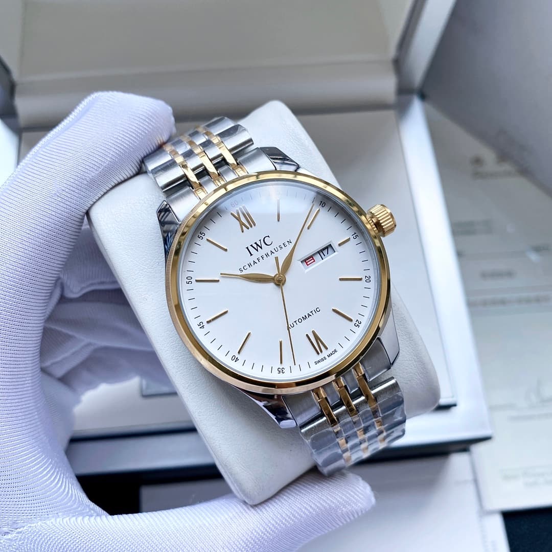 IWC White Watch