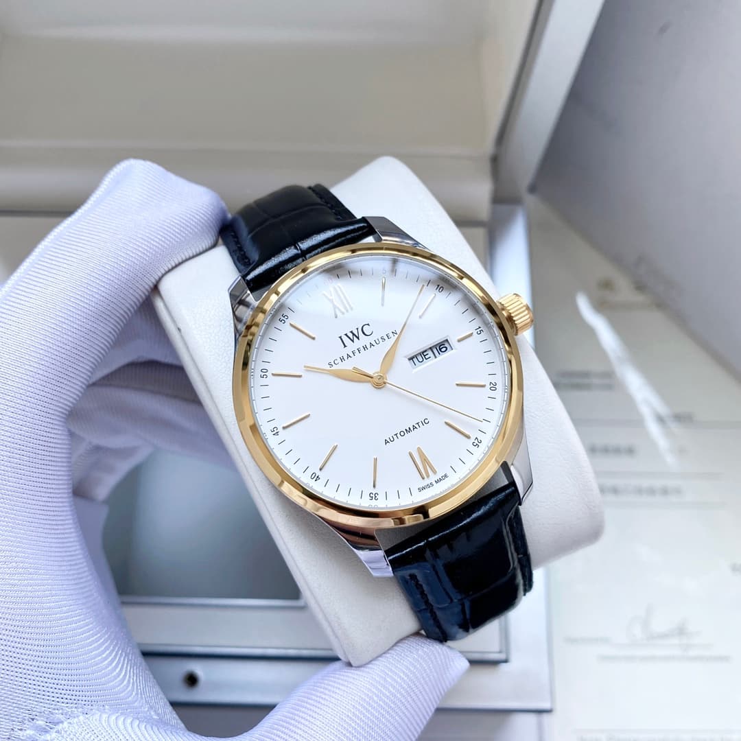 IWC White Watch