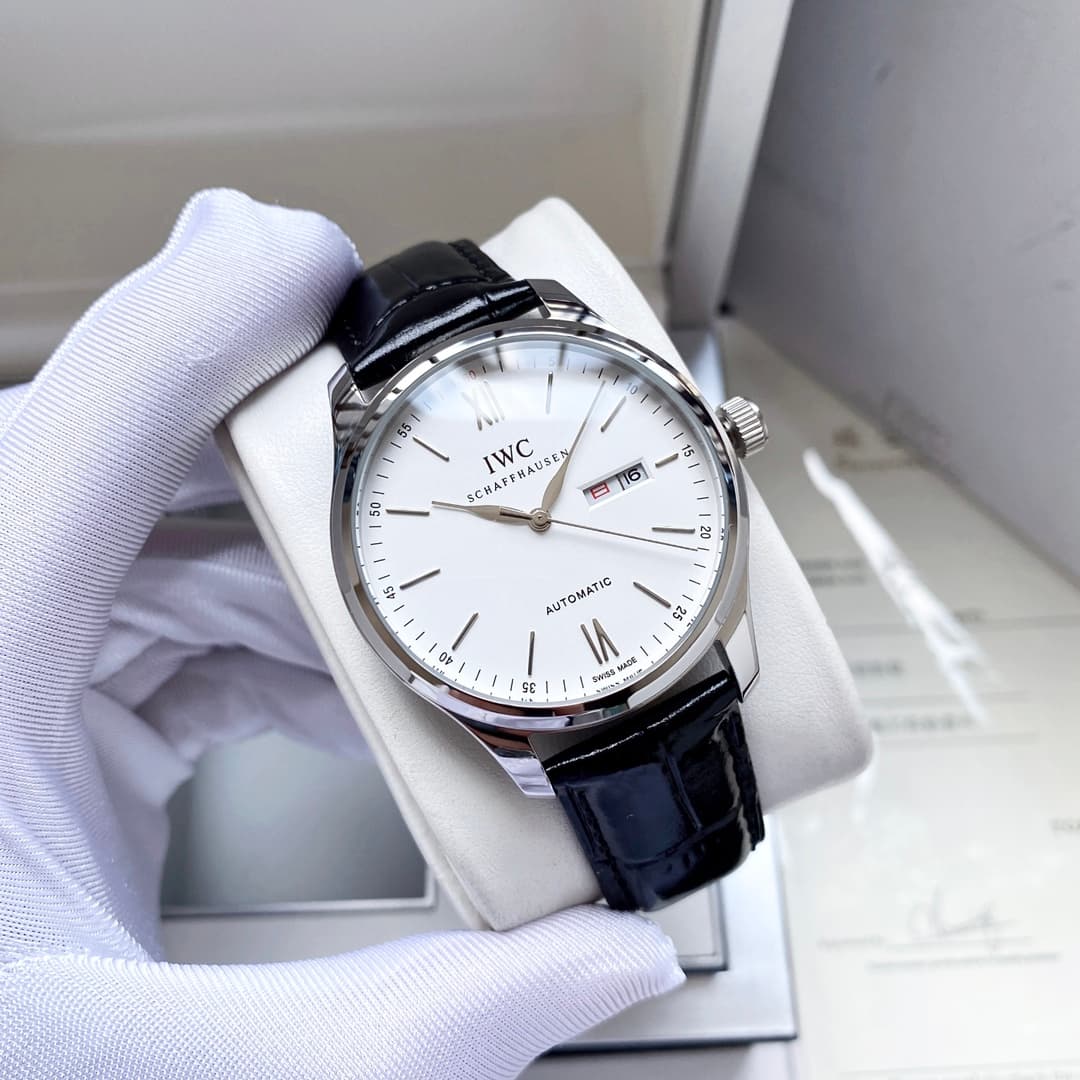 IWC White Watch