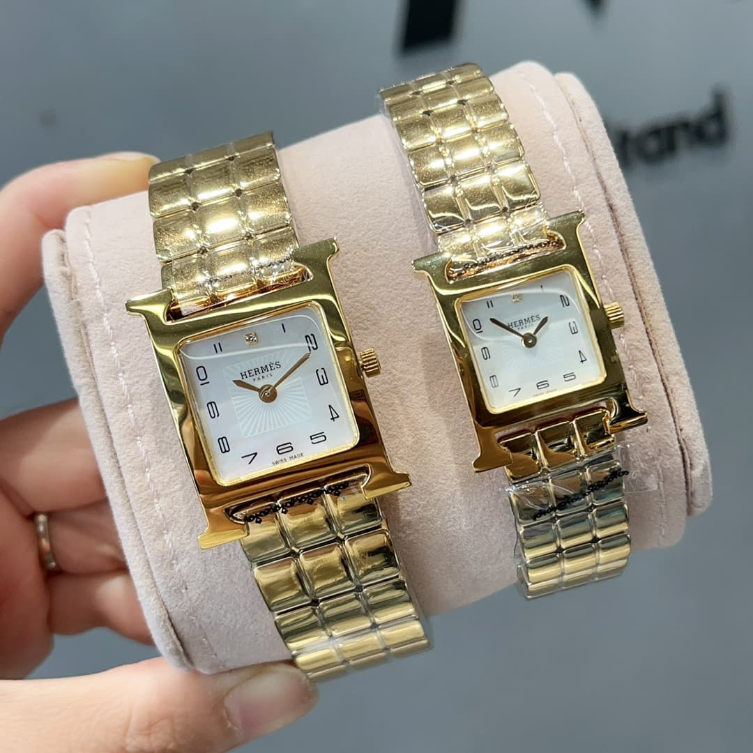 Hermes Red Small Watch