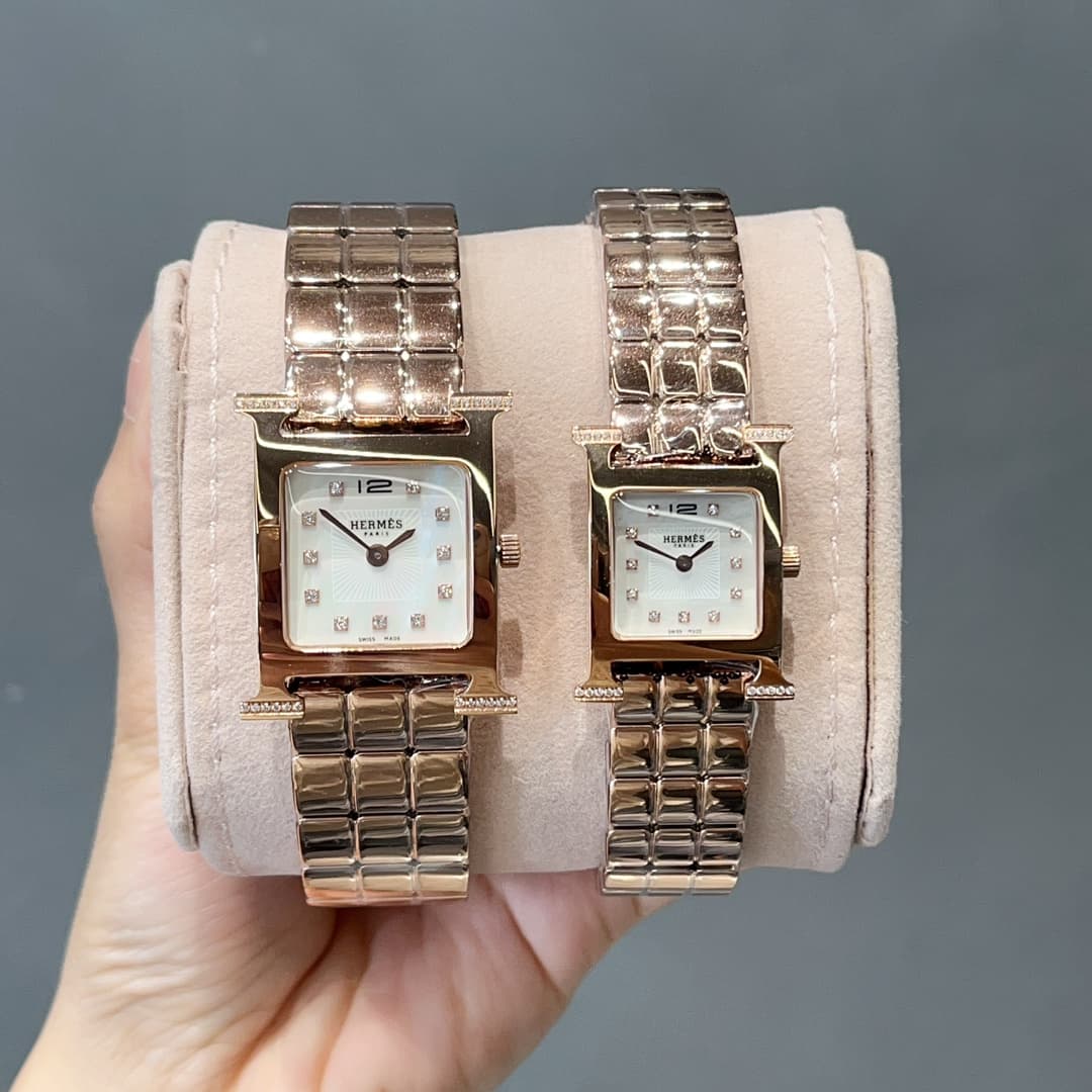 Hermes Red Small Watch