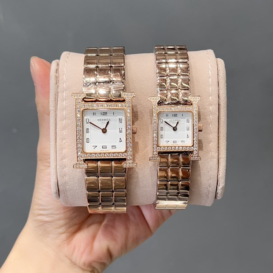 Hermes Red Small Watch