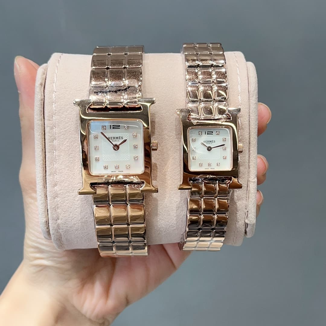 Hermes Red Small Watch