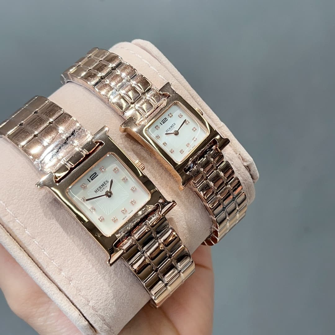 Hermes Red Small Watch