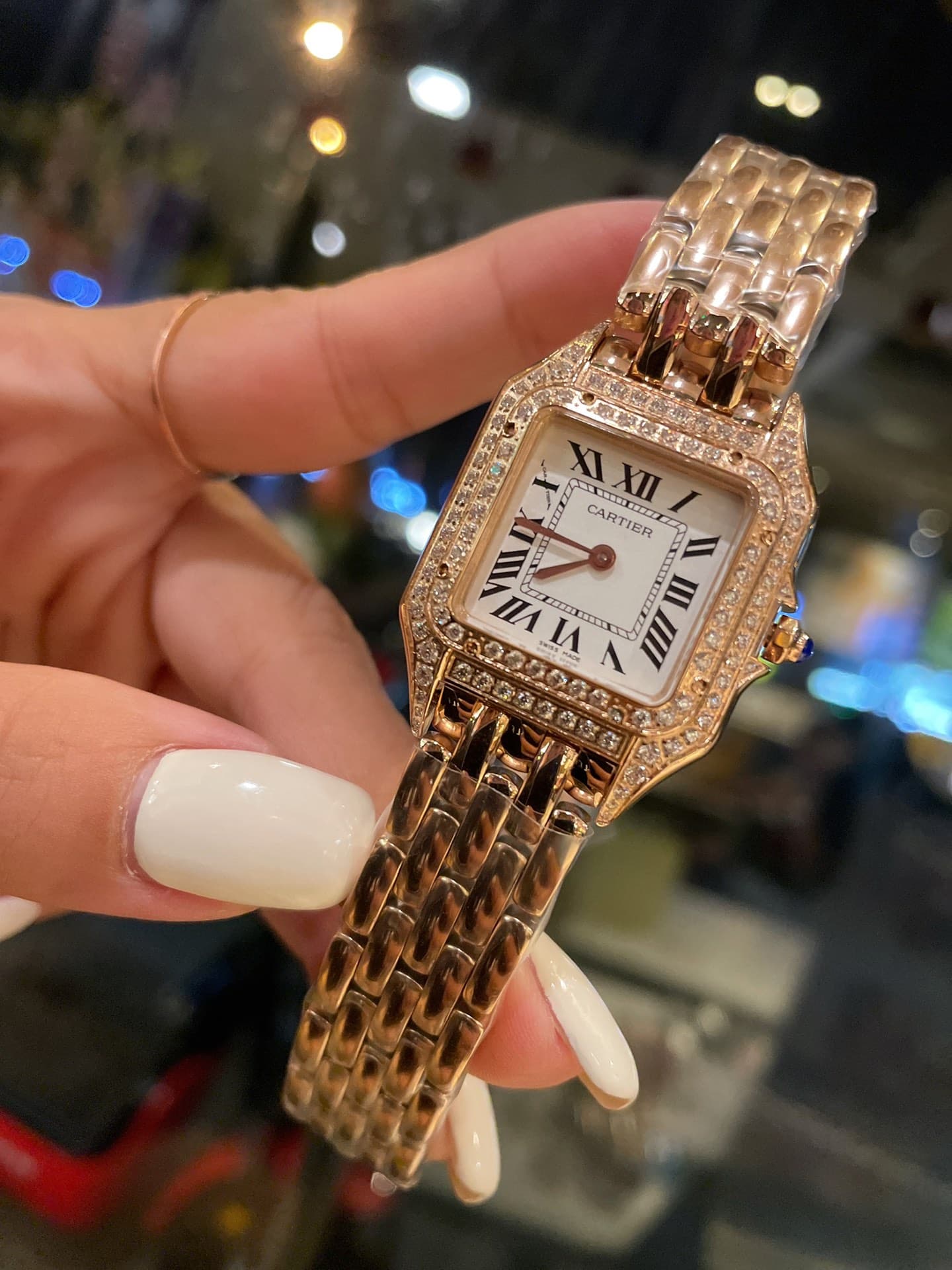 Cartier Blue Watch
