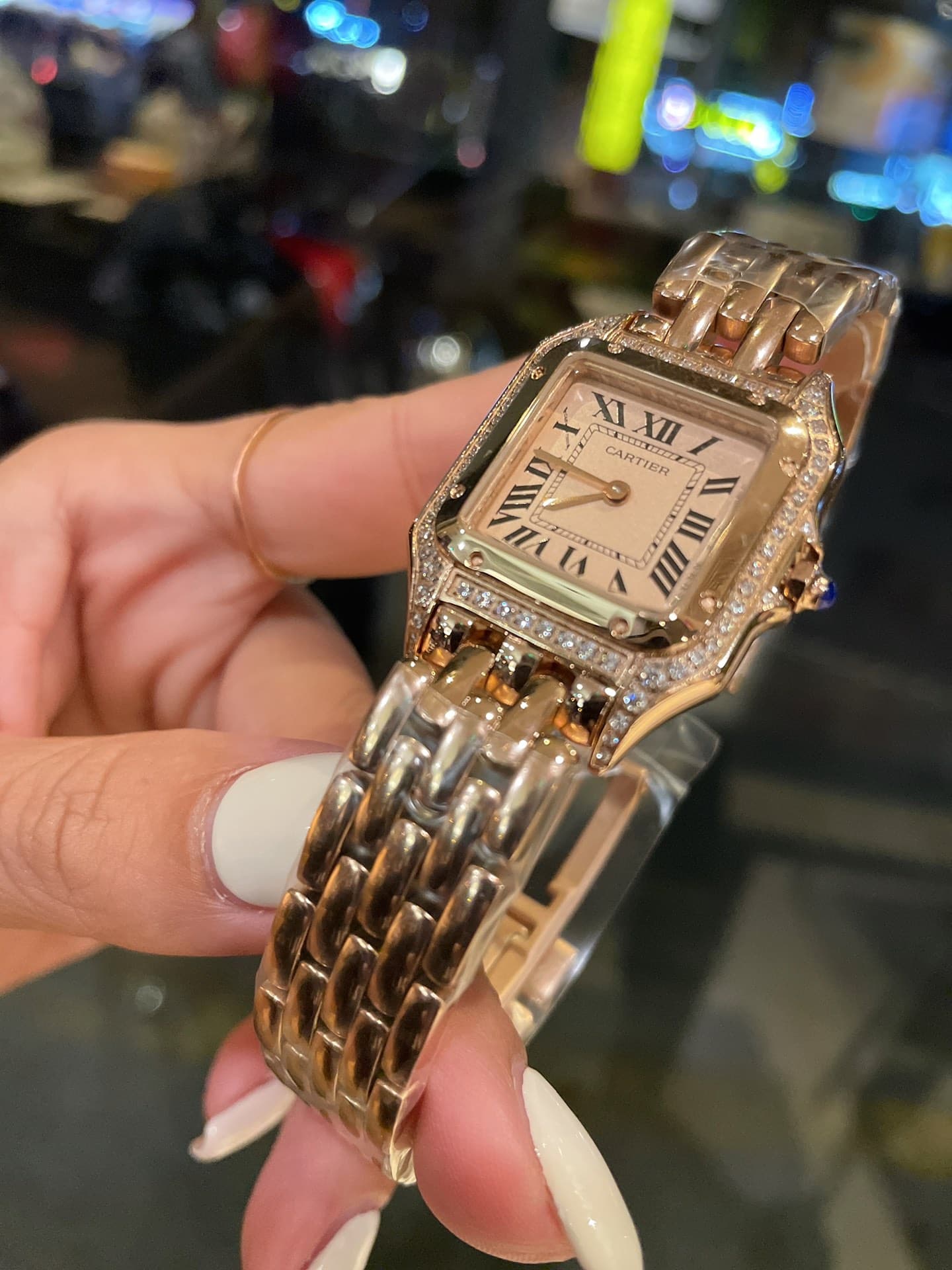 Cartier Blue Watch