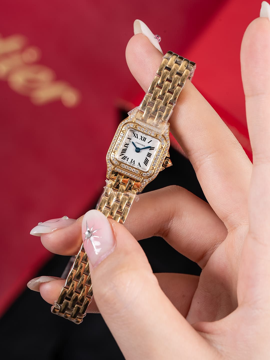 Cartier Blue Mini Watch
