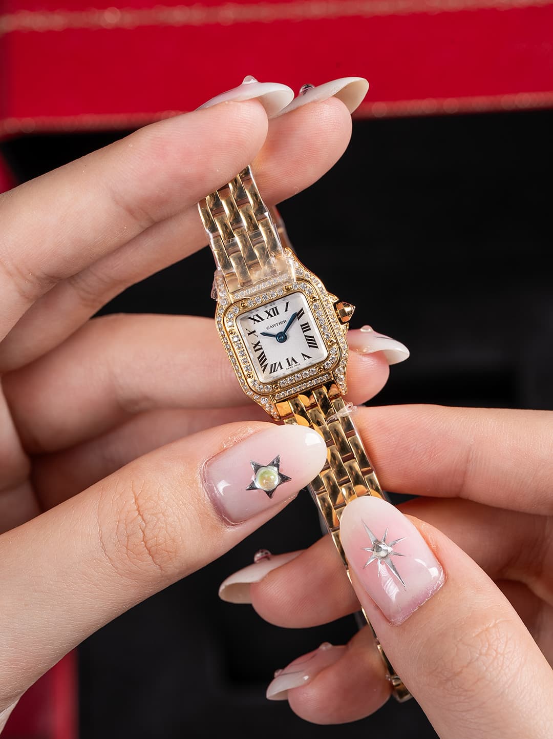 Cartier Blue Mini Watch