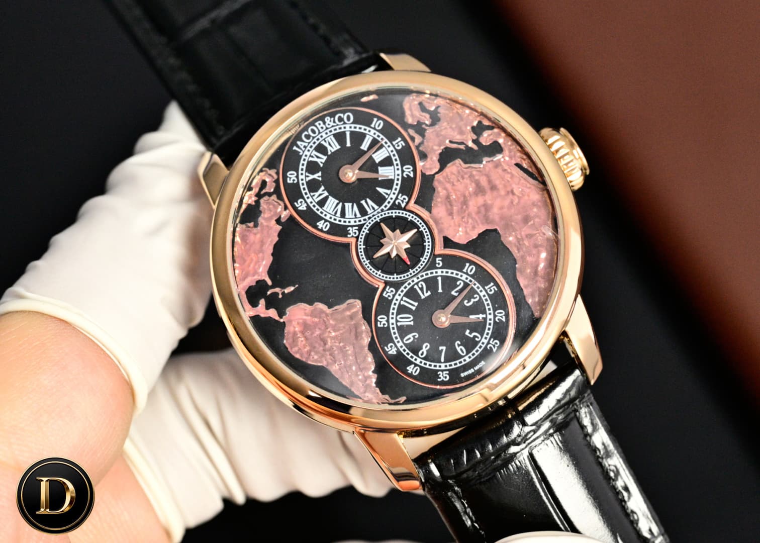 Luxury Brand Gold Watch