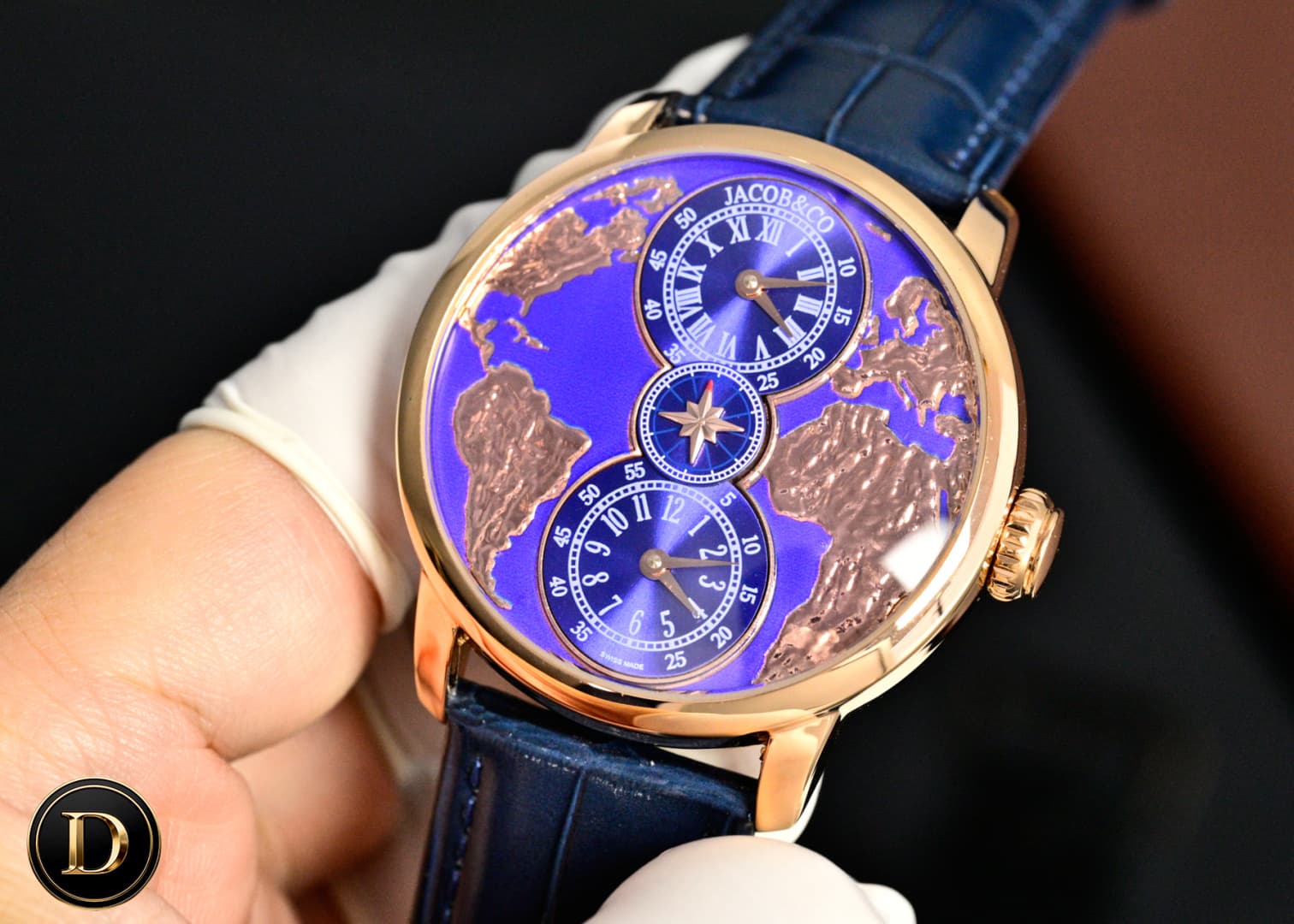 Luxury Watch Gold Belt