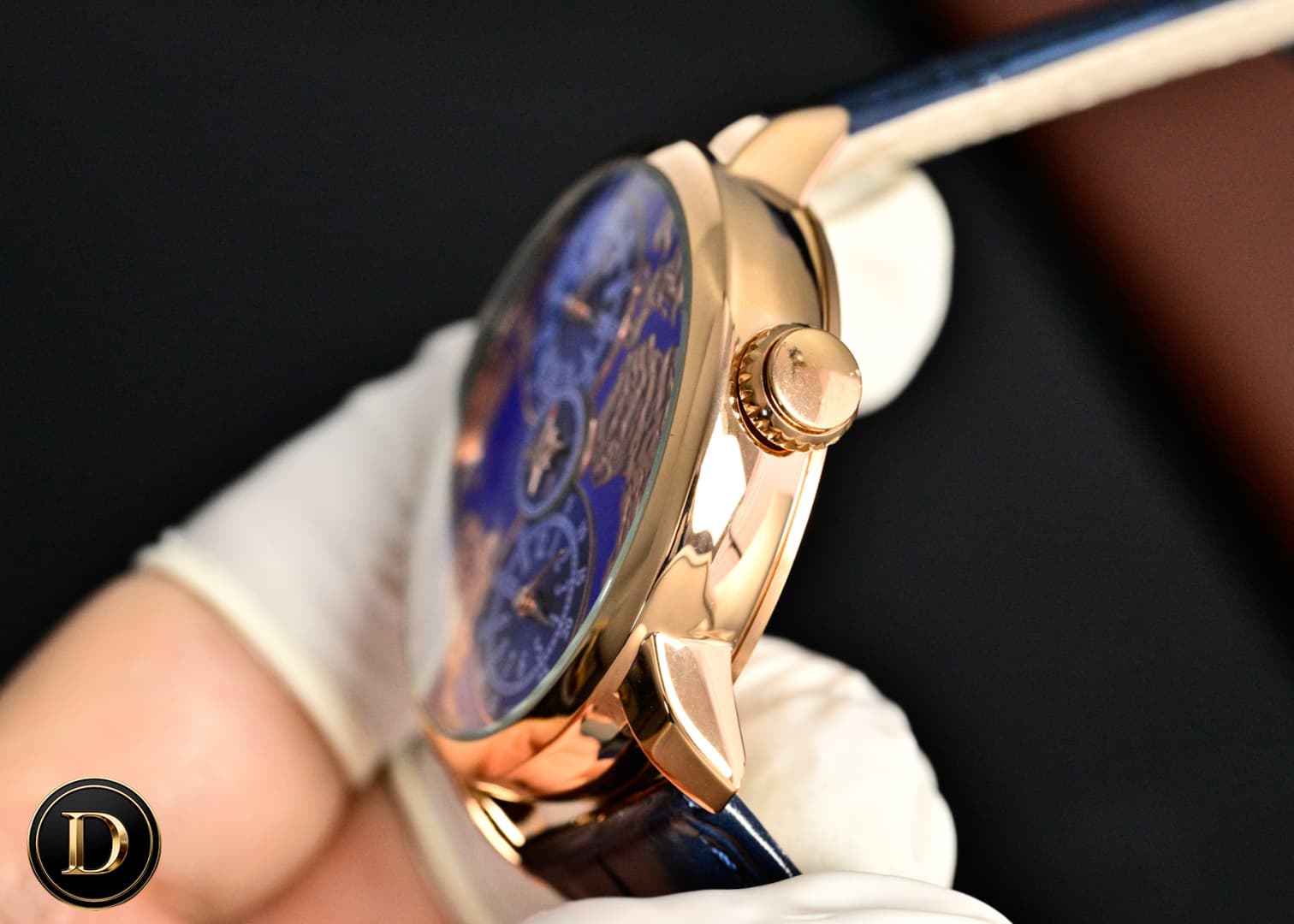 Luxury Watch Gold Belt