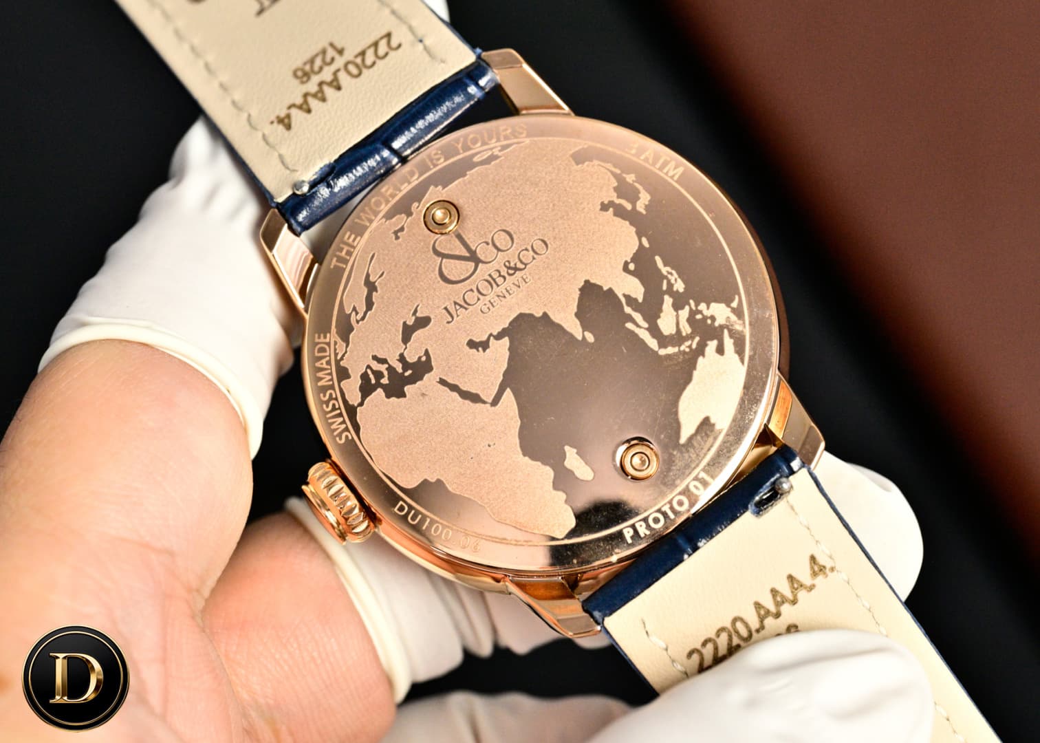 Luxury Watch Gold Belt